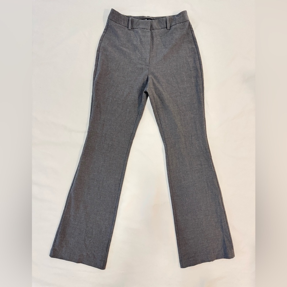 Zara Gray Flared Trousers